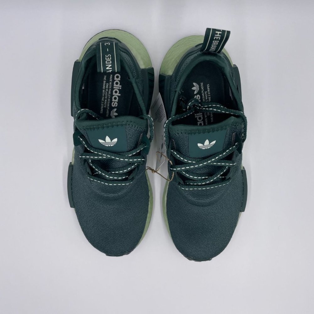 adidas NMD R1 Green Womens Shoes - Picture 5 of 8